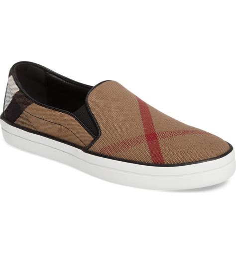 burberry sneakers sale womens|Burberry slip on flat sneakers.